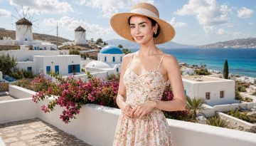 Emily in &hellip; Mykonos